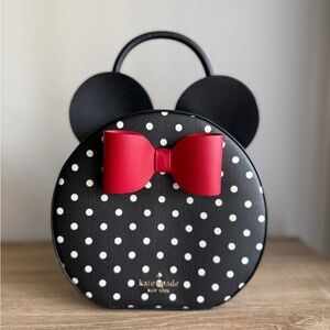 Kate Spade Polka Dot Kids Bag with Red Bow